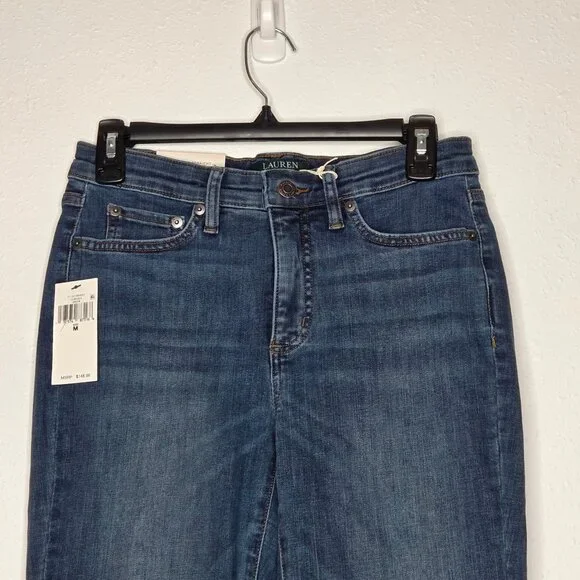 NWT Lauren Ralph Lauren Ultimate Slimming Premier Straight Jeans - Picture 3 of 8